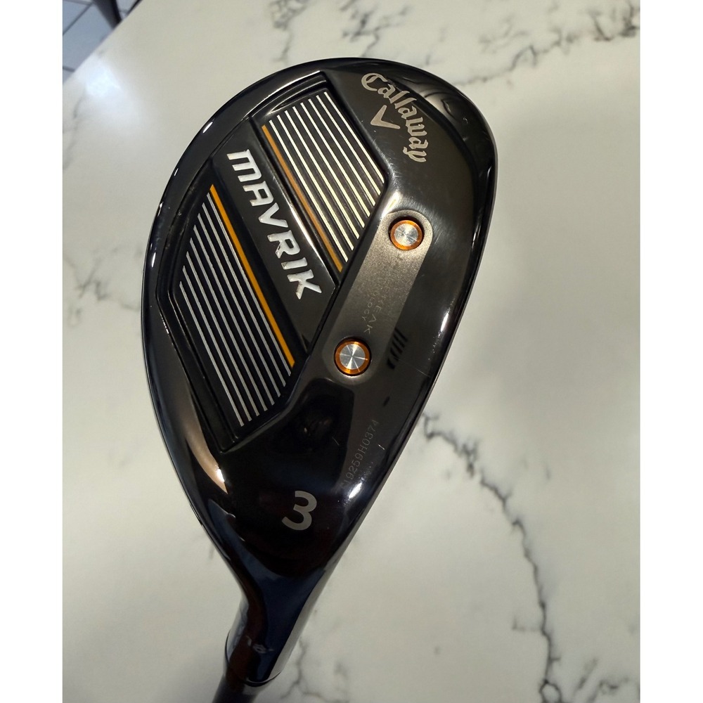 Callaway Mavrik 3 Hybrid 18 Degree Project X Catalyst 65 5.5 Regular Flex RH
